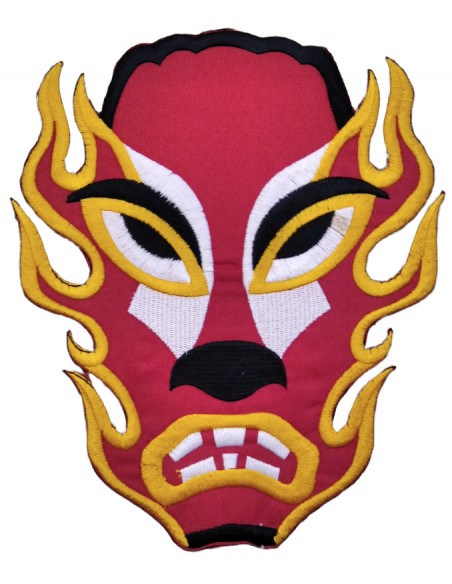 Parche Bordado Gigante Mascara Lucha Libre