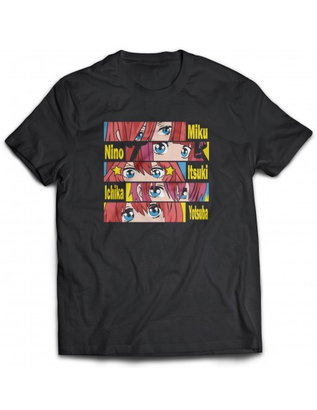 Camiseta Quintillizas Nakano