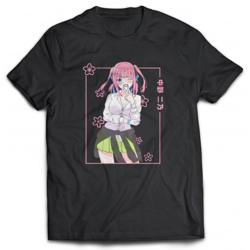 Camiseta Quintillizas Nakano Nino Nakano