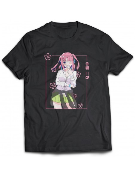 Camiseta Quintillizas Nakano Nino Nakano