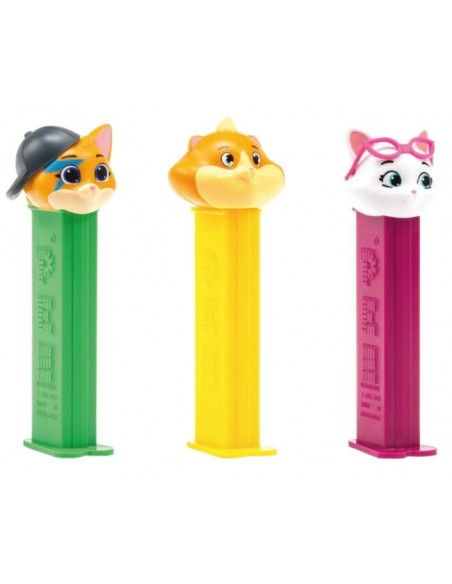 44 Cats Set Dispensador Caramelos PEZ