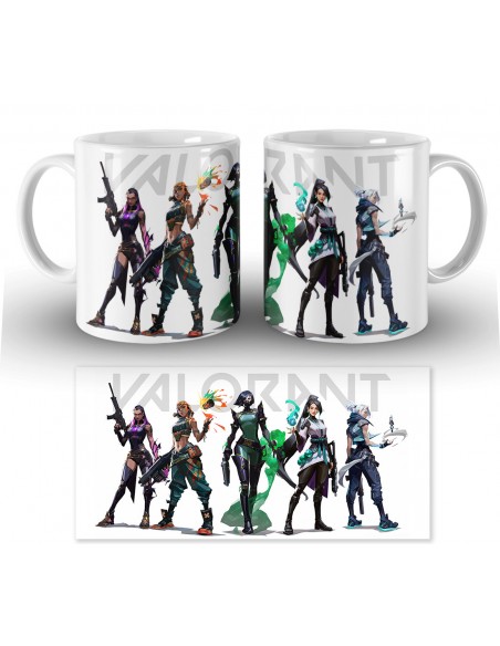 Taza Valorant Girls