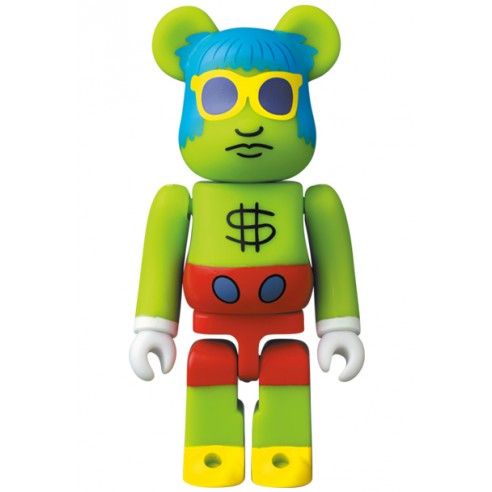 Bearbrick 100% Artist series 43 Keith Haring Andy Mouse