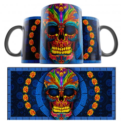 Taza Catrina Día de los Muertos 23