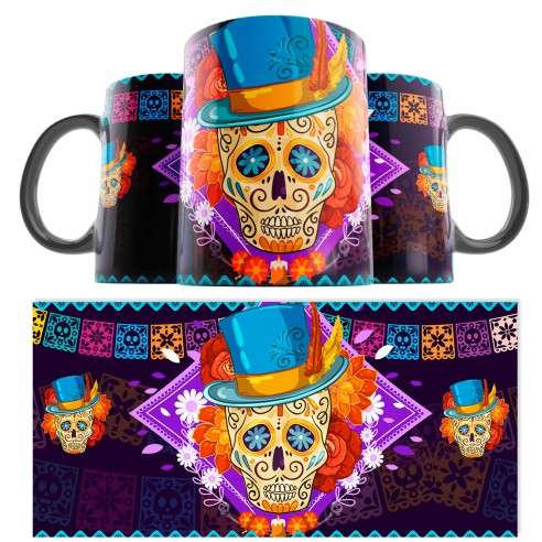 Taza Catrina Día de los Muertos 31