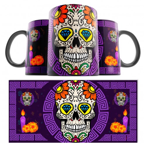 Taza Catrina Día de los Muertos 33