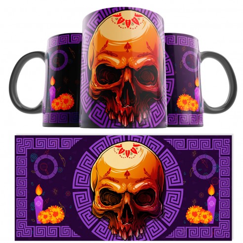 Taza Catrina Día de los Muertos 34