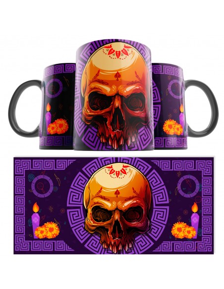 Taza Catrina Día de los Muertos 34