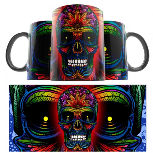 Taza Catrina Día de los Muertos 35