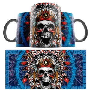 Taza Catrina Día de los Muertos 38