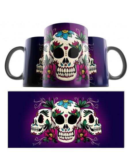 Taza Catrina Día de los Muertos 04