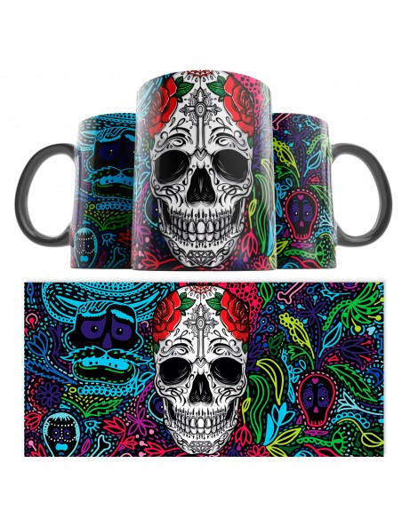 Taza Catrina Día de los Muertos 18