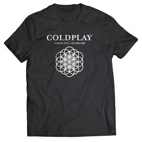 Camiseta Coldplay A Head Full Of Dreams