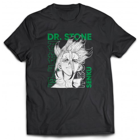 Camiseta Dr. Stone Senku