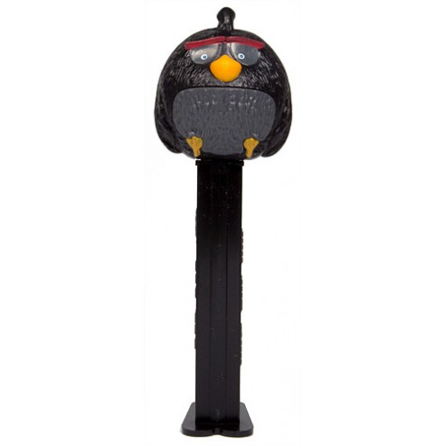 Dispensador Caramelos Pez Angry Birds Black Bird QR