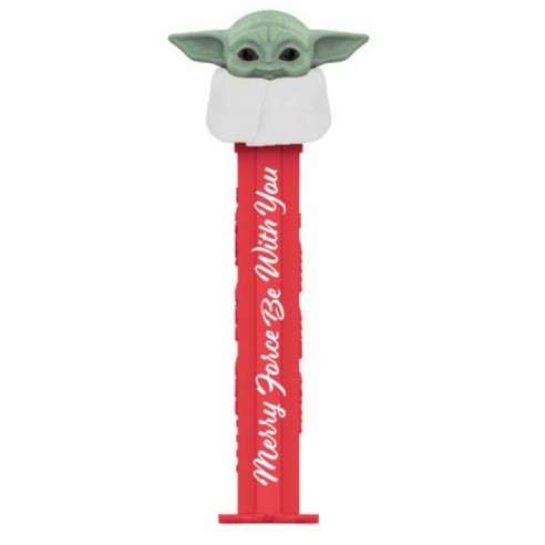 Dispensador Caramelos Pez Star Wars Grogu Merry Force Be With You