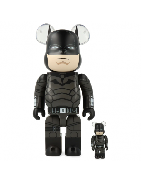 The Batman Bearbrick 400% +100% By Medicom Toy