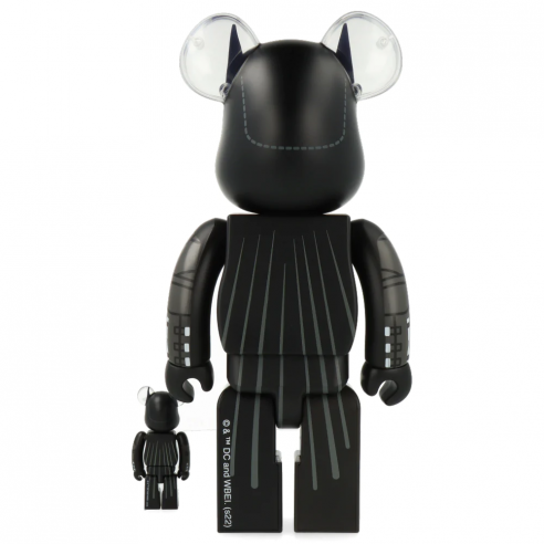 The Batman Bearbrick 400% +100% By Medicom Toy