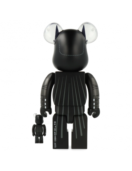 The Batman Bearbrick 400% +100% By Medicom Toy