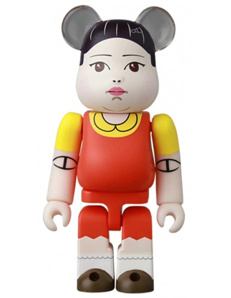 Bearbrick 100% Series 44 Horror Squid Game Doll