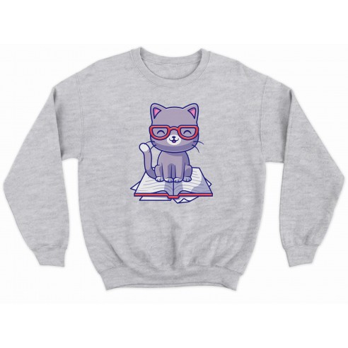 Comprar Sudadera Gatito Lector