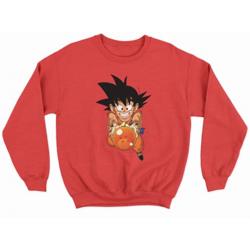 Sudadera Dragon Ball Goku Con Bola