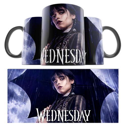 Taza Miércoles Familia Addams