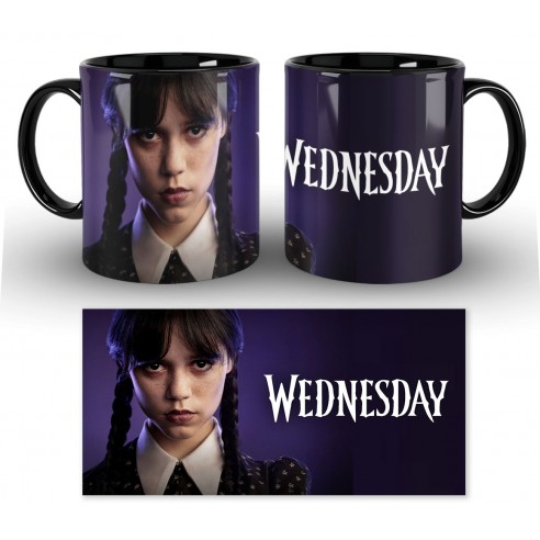 Taza Wednesday Miércoles Familia Addams