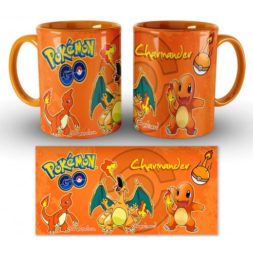 Taza Pokémon Evolución Charmander