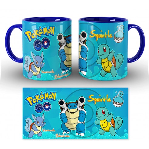 Taza Pokémon Evolución Squirtle