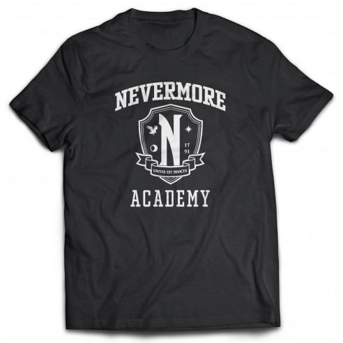 Camiseta Miércoles Nevermore Academy