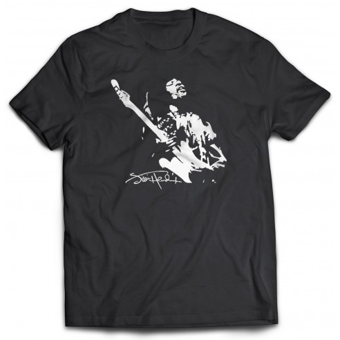 Camiseta Jimi Hendrix Guitar