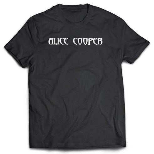 Camiseta Alice Cooper Logo