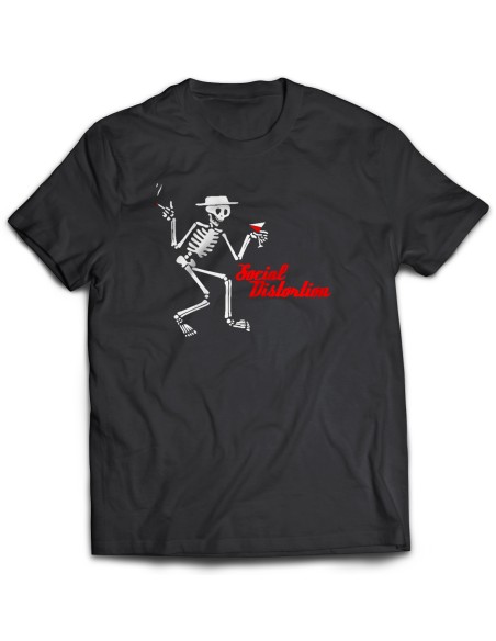 Camiseta Social Distortion Skelleton
