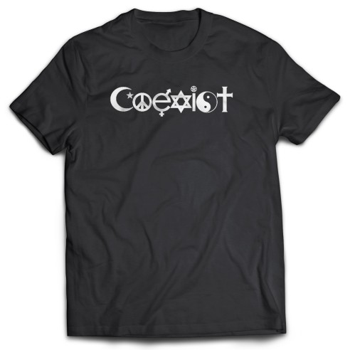 Camiseta Coexist