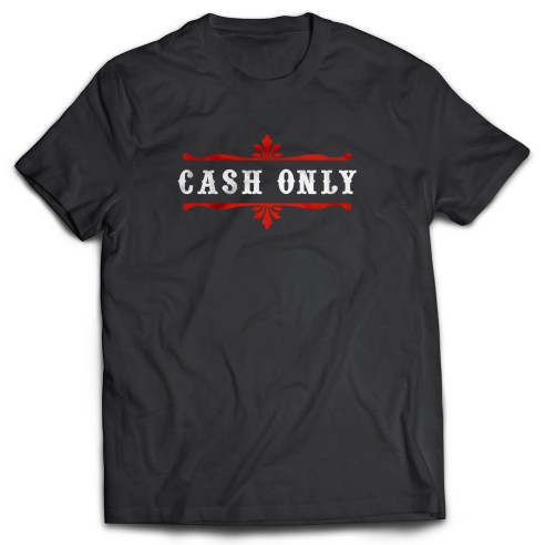 Camiseta Johnny Cash - Cash Only