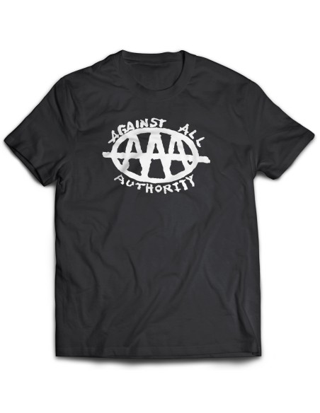 Camiseta Against all Authoriry - AAA