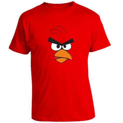 Camiseta Angry Birds Red