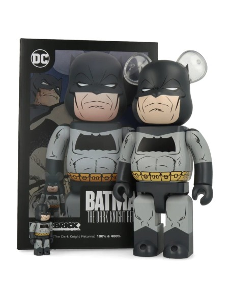 Bearbrick Batman 400% + 100% - The Dark Knight Return