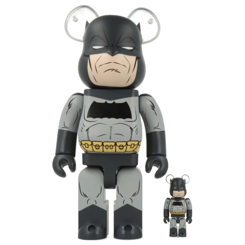 Bearbrick Batman 400% + 100% - The Dark Knight Return