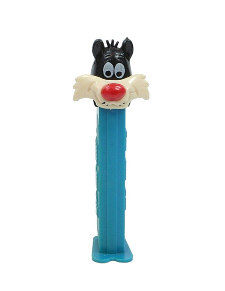 Silvestre A con bigotes Dispensador Caramelos PEZ