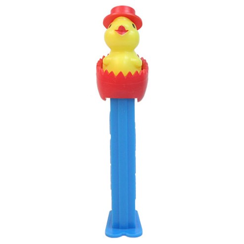 Dispensador Caramelos PEZ Chick with Hat D Cascara Roja