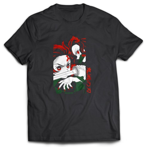 Camiseta Tanjiro Y Nezuko Demon Slayer