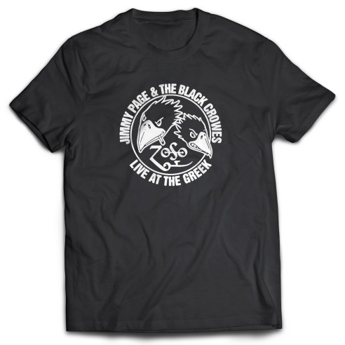 Camiseta Jimmy Page & The Black Crowes