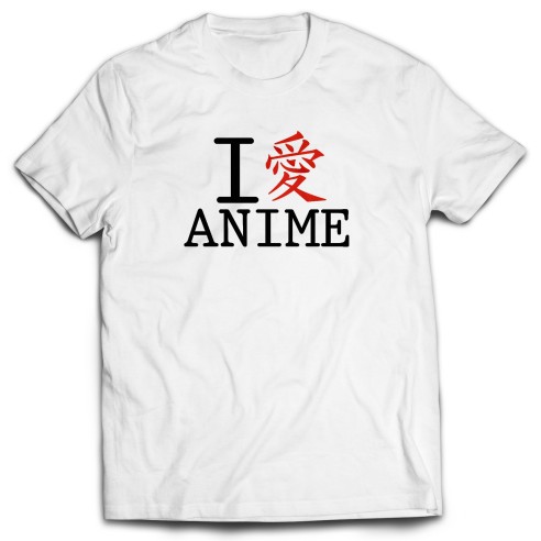 Camiseta I Love Anime