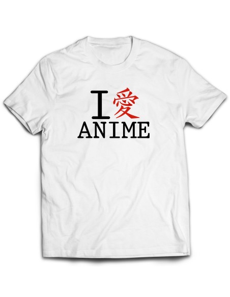 Camiseta I Love Anime