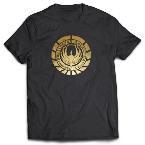 Camiseta Battlestar Galactica BSG 75
