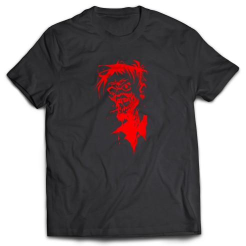 Camiseta Zombie Rojo