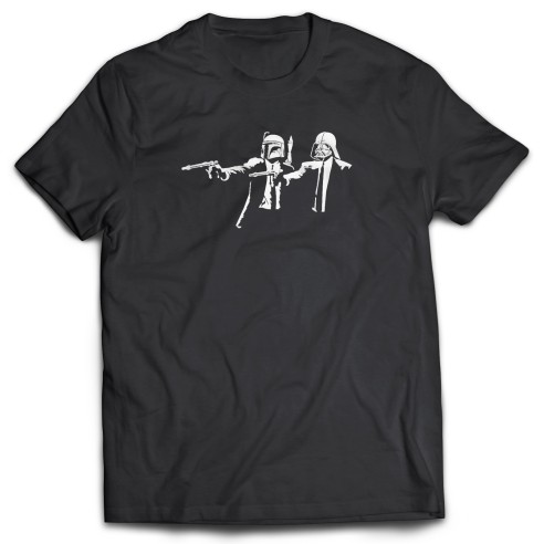 Camiseta Star Wars Pulp Fiction Wars 2