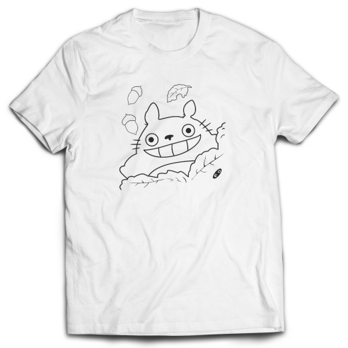 Camiseta Totoro entre Hojas